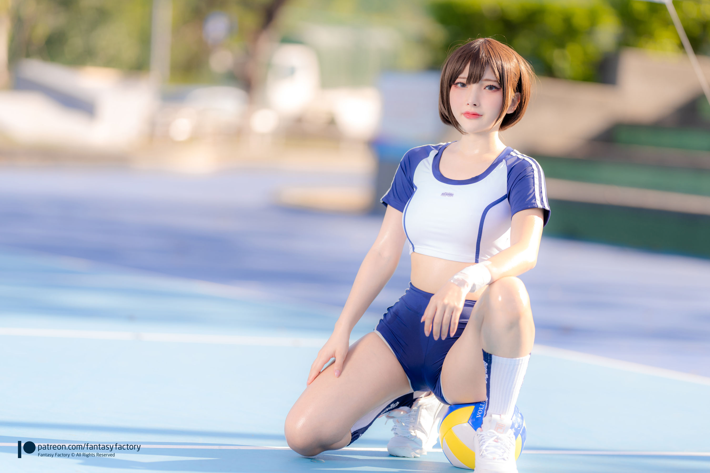 [Fantasy Factory] 小丁 Cosplay写真 - 2022.03 volleyball